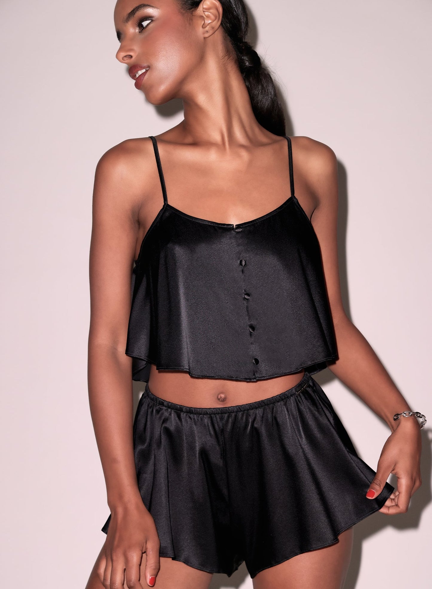 Fleur du Mal Luxe Flutter Cami