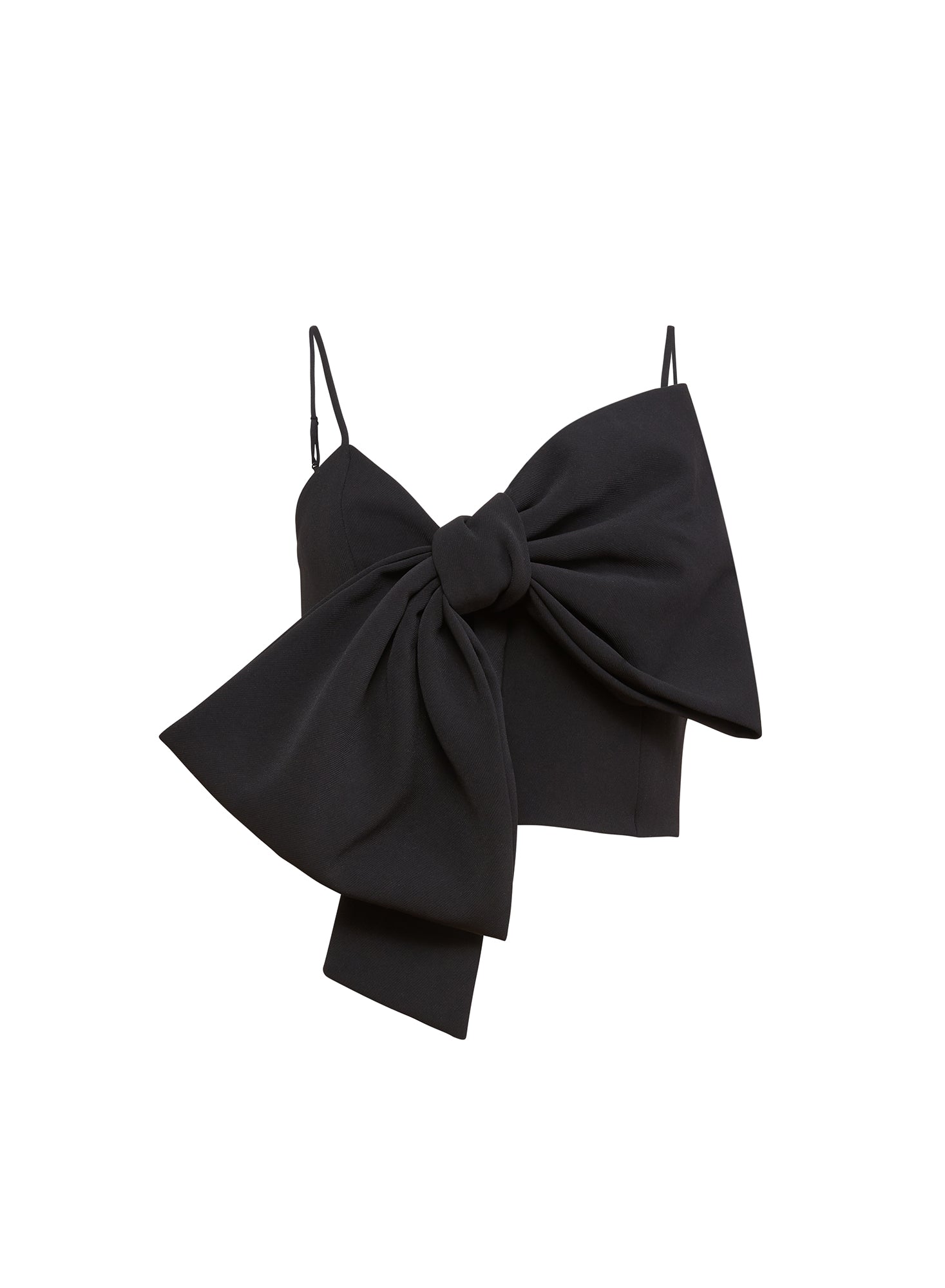 Fleur du Mal Black Blair Bow Top