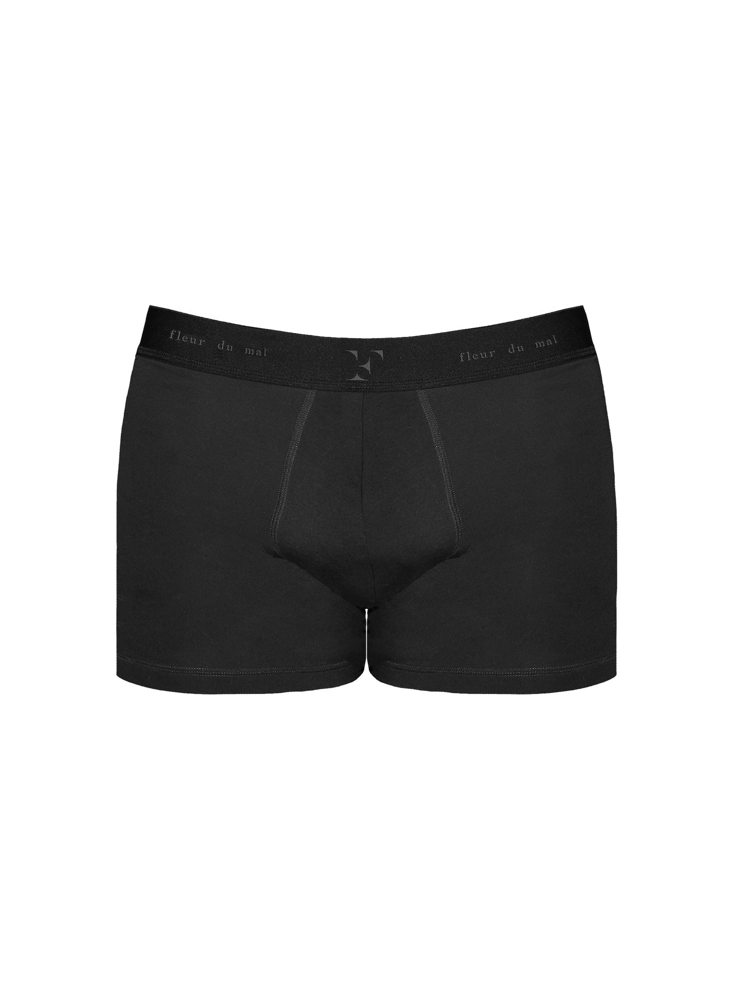 Fleur du Mal Black Men's Boxer Brief