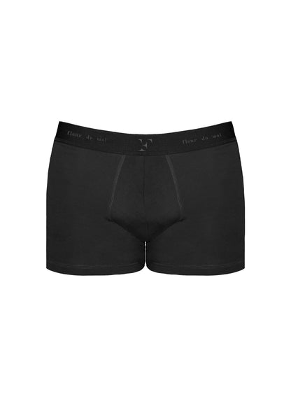 Fleur du Mal Black Men's Boxer Brief