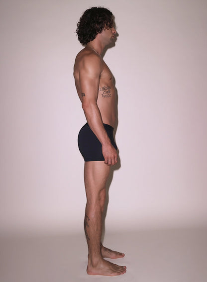 Fleur du Mal Black Men's Boxer Brief