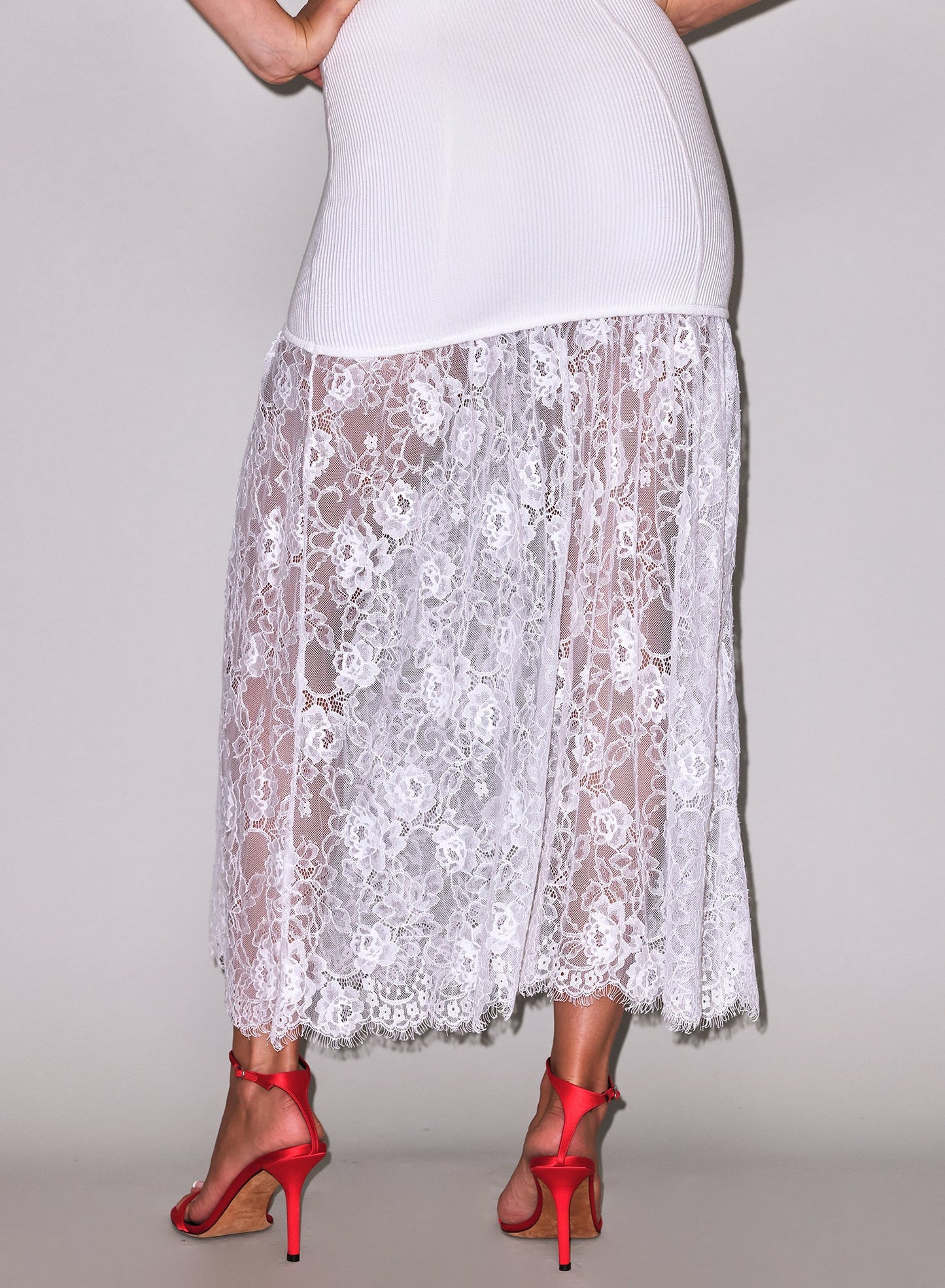 Fleur du Mal Ivory Jolie Dress