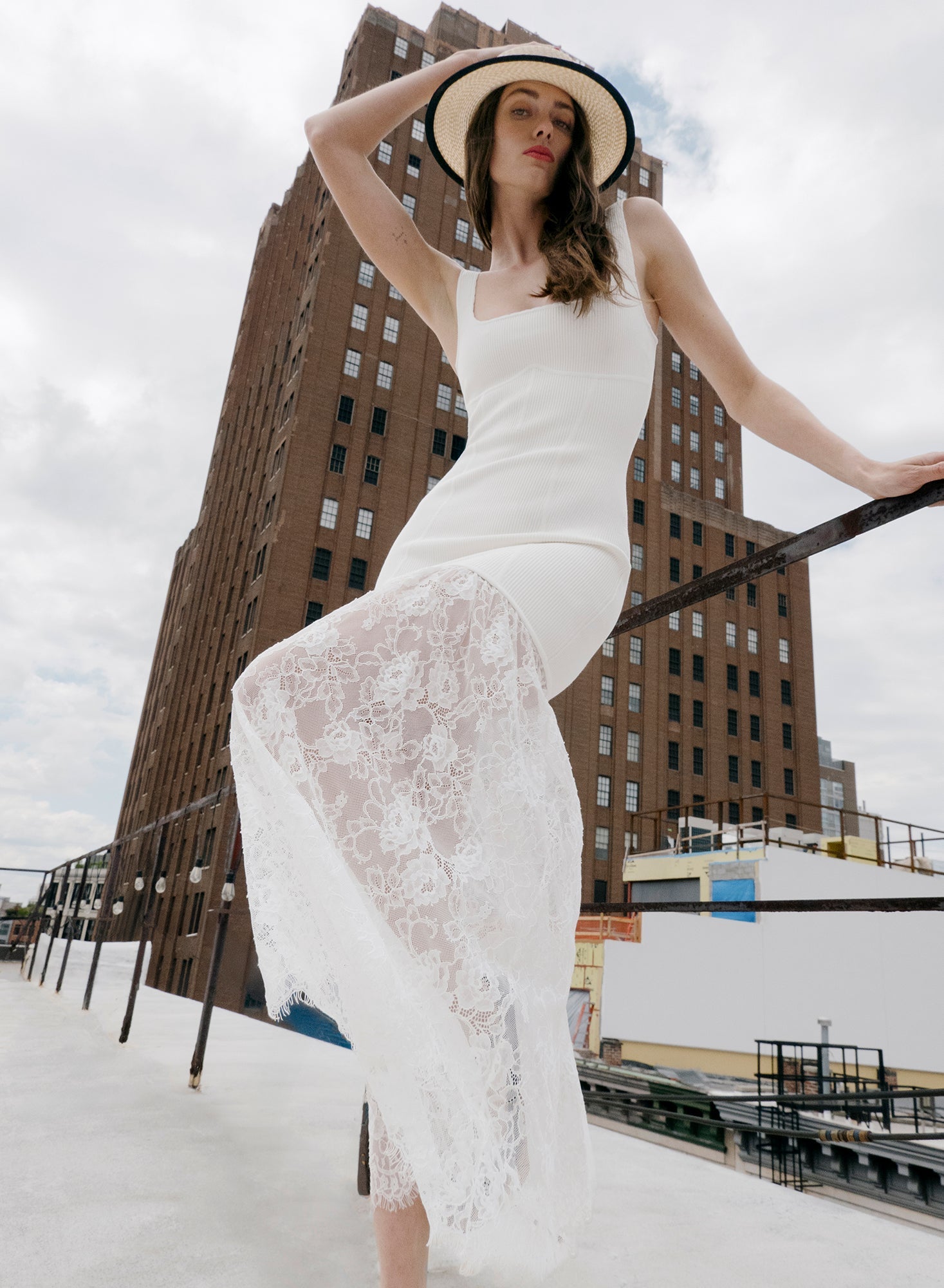 Fleur du Mal Ivory Jolie Dress