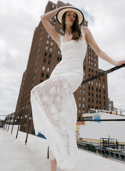 Fleur du Mal Ivory Jolie Dress