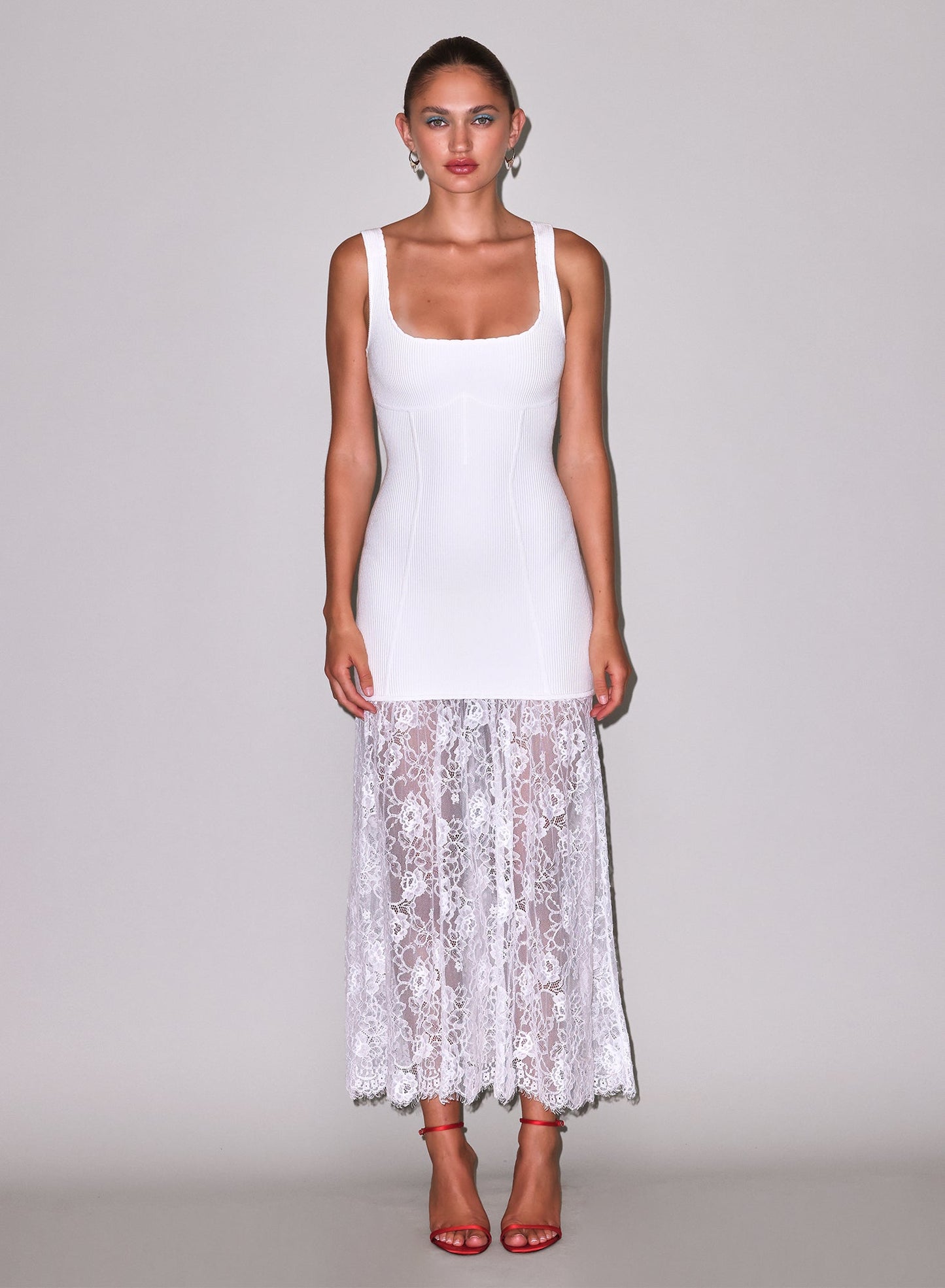 Fleur du Mal Ivory Jolie Dress