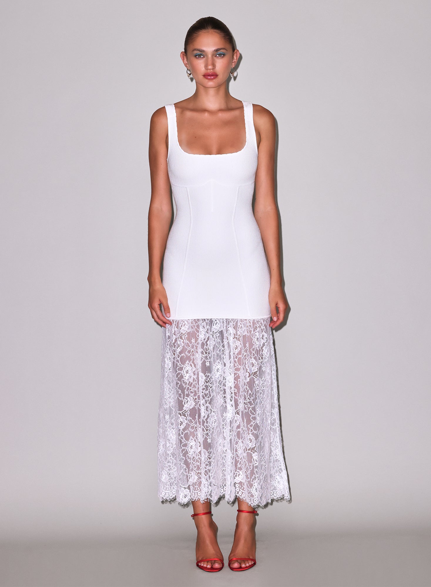 Fleur du Mal Ivory Jolie Dress