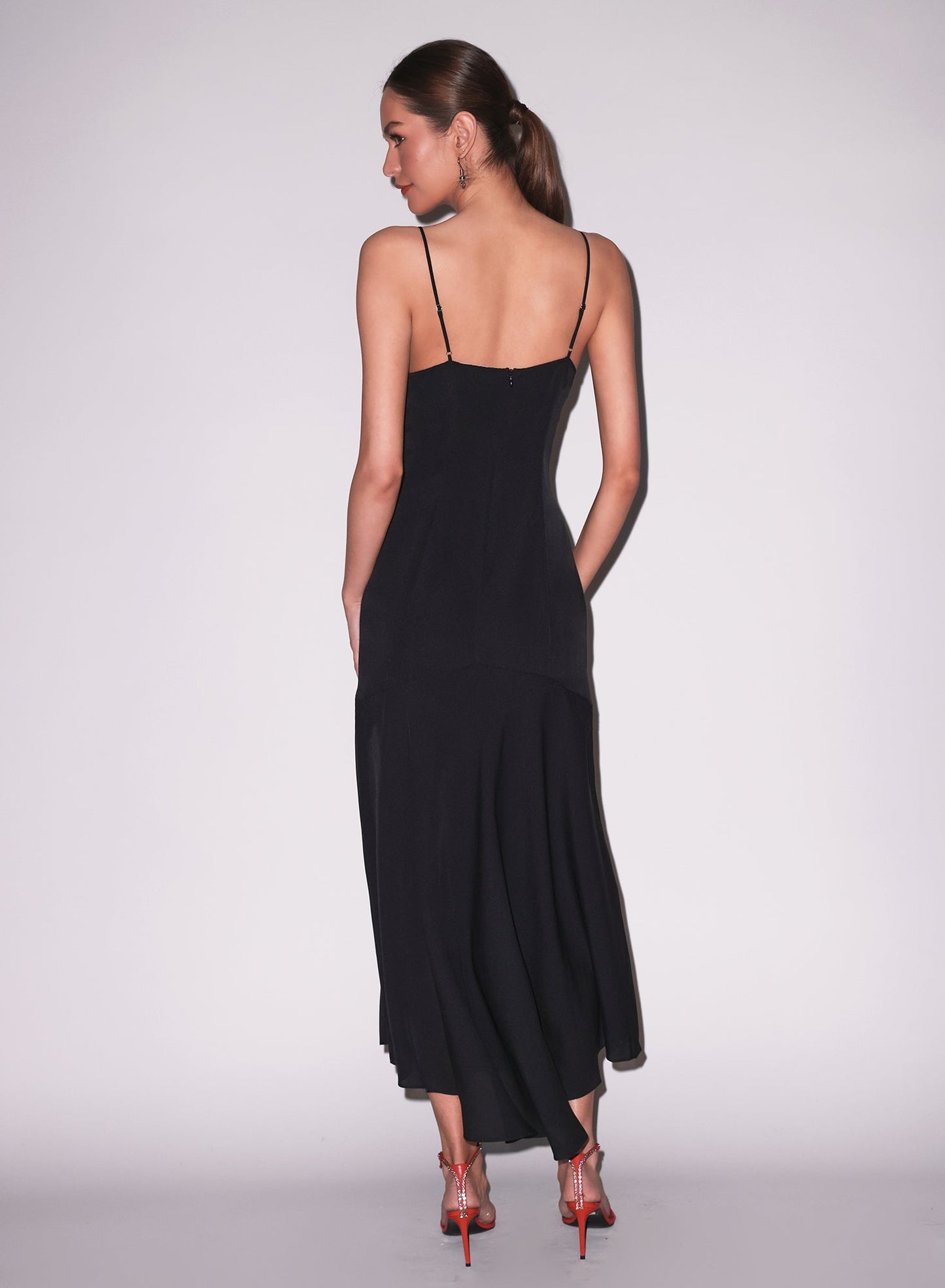 Fleur du Mal Black Gia Gown