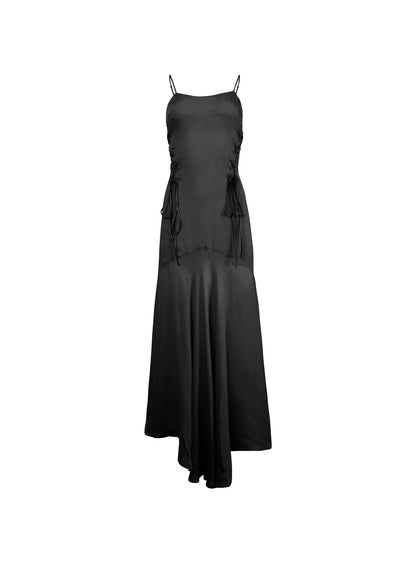 Fleur du Mal Black Gia Gown