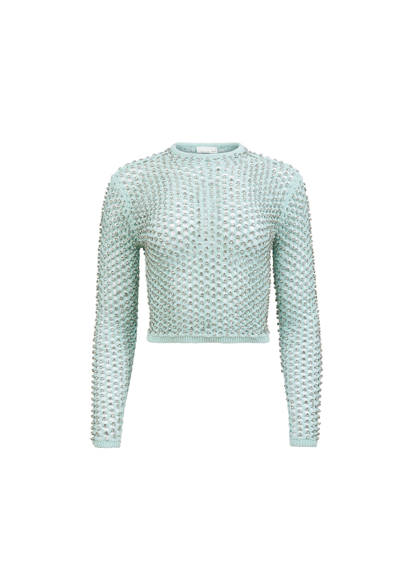 Fleur du Mal Frosted Mint Spotlight Long Sleeve Top
