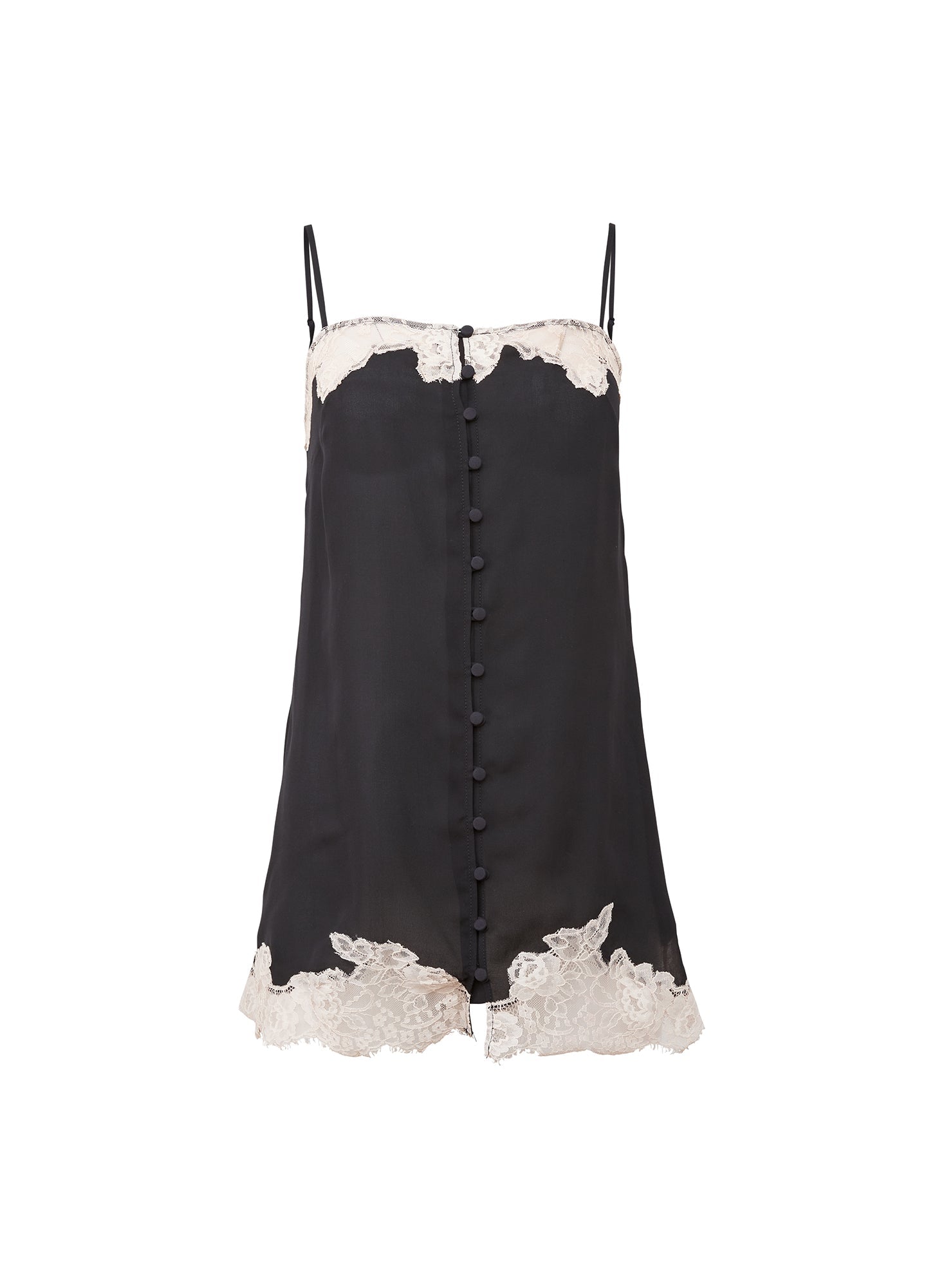 Fleur du Mal Black Juliet Button Slip