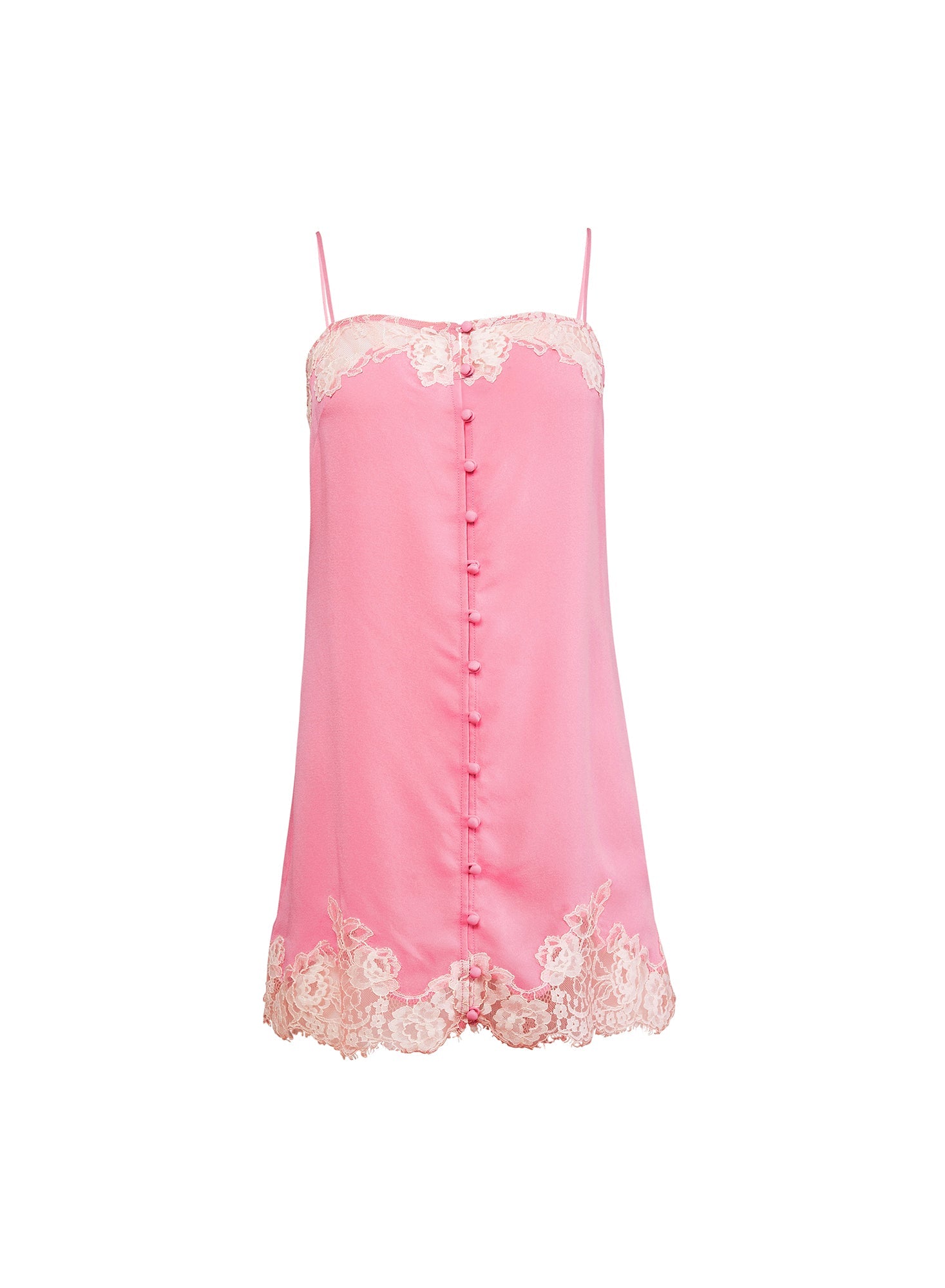 Fleur du Mal Pink Juliet Button Slip