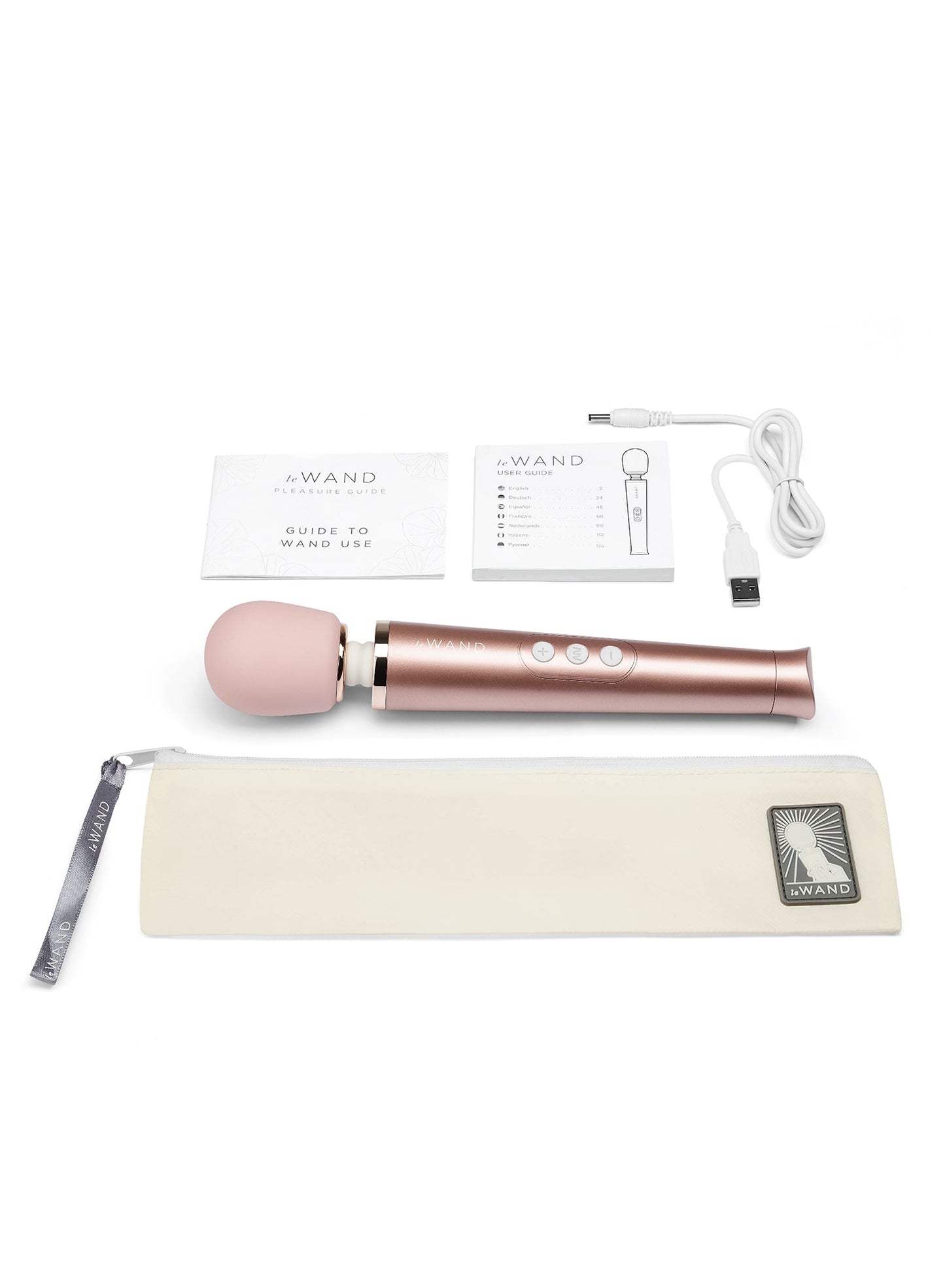 Fleur du Mal Rose Gold Le Wand Petite Massager