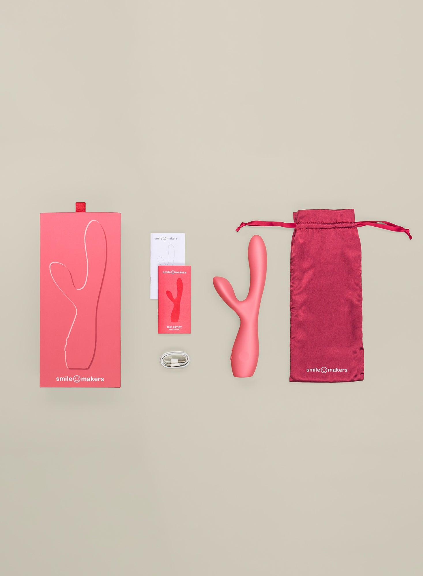 Fleur du Mal Pink Smile Makers The Artist Massager