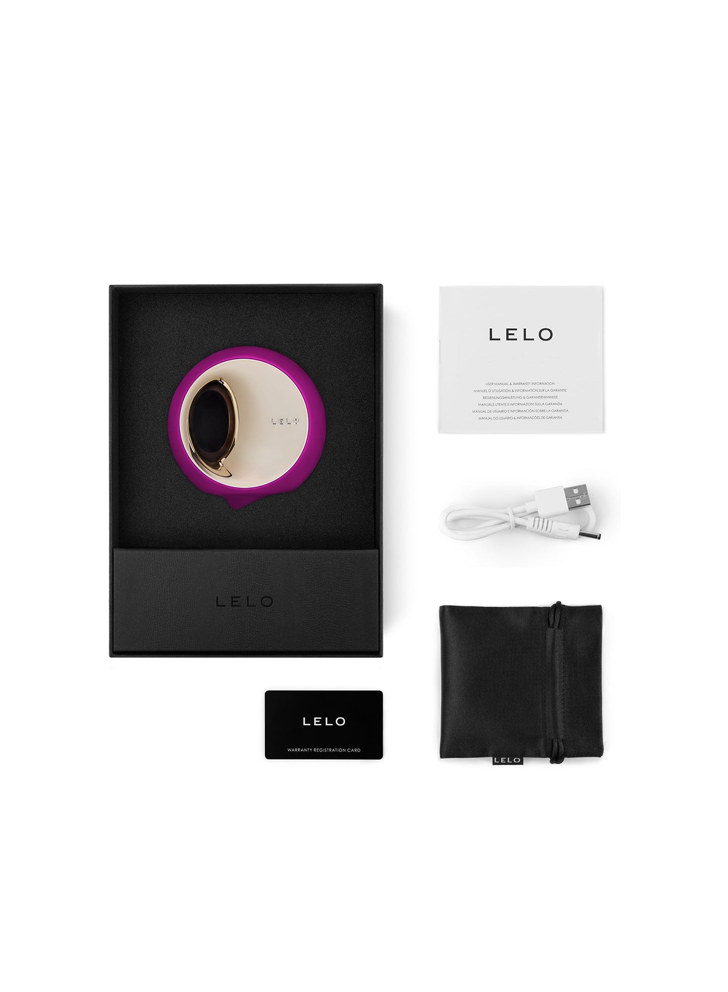 Fleur du Mal Deep Rose Lelo Ora 3 Massager