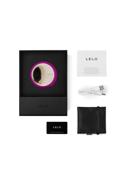Fleur du Mal Deep Rose Lelo Ora 3 Massager