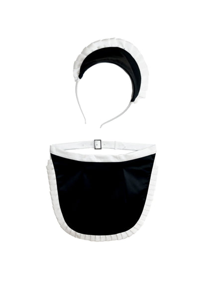 Fleur du Mal Black French Maid Set