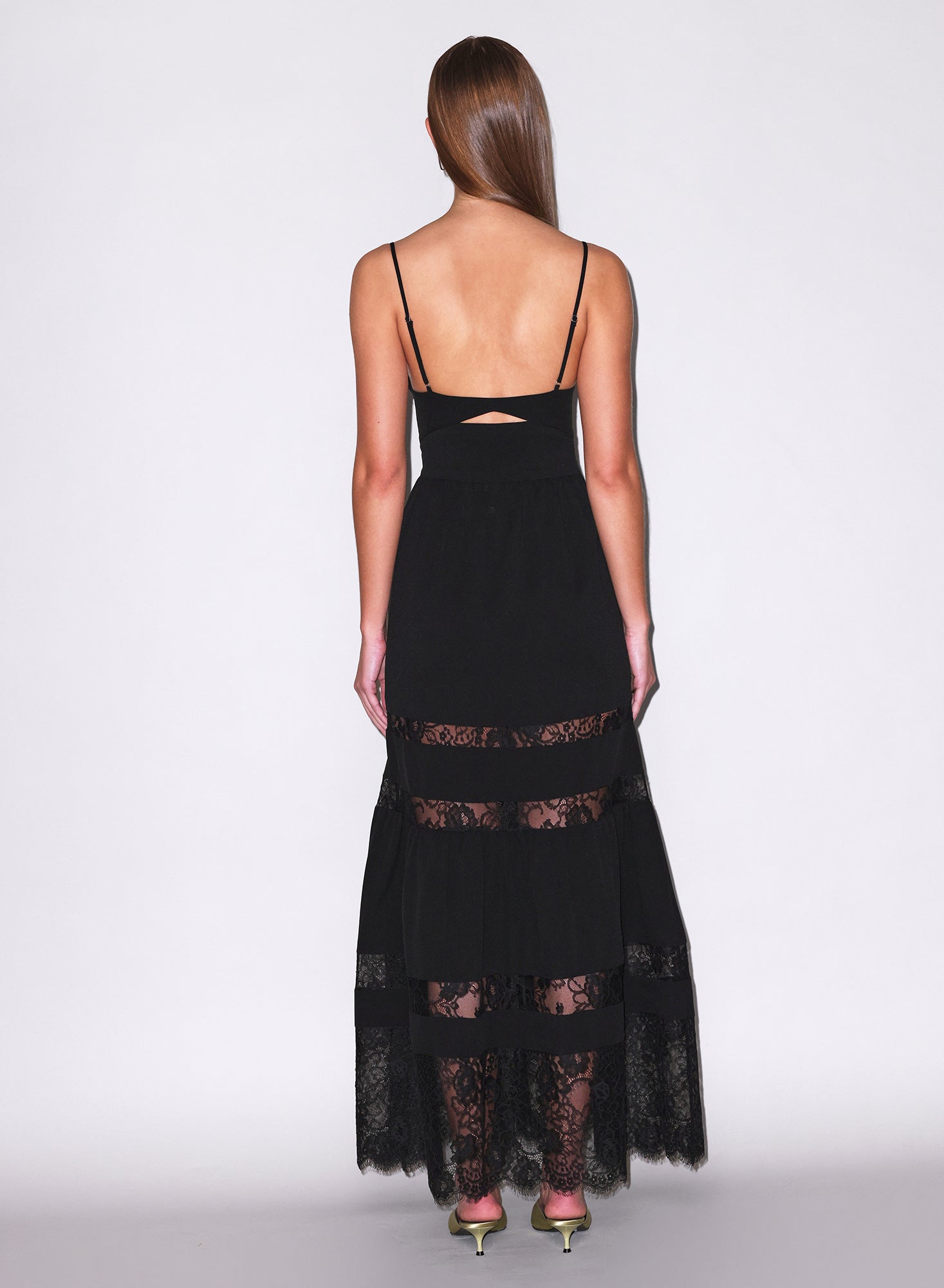 Fleur du Mal Black Adeline Dress
