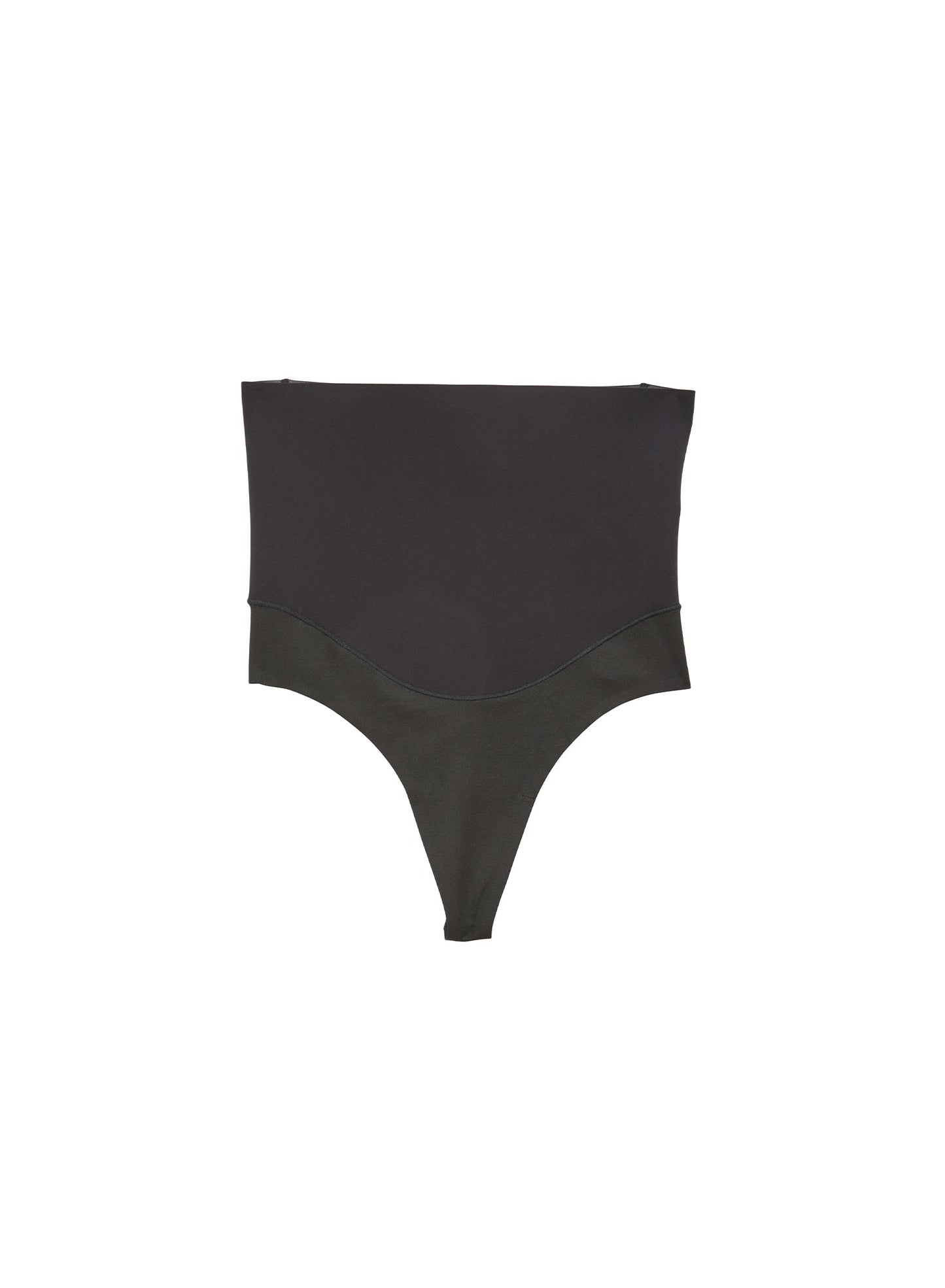 Fleur du Mal Black Le Stretch Micro Shaping Thong