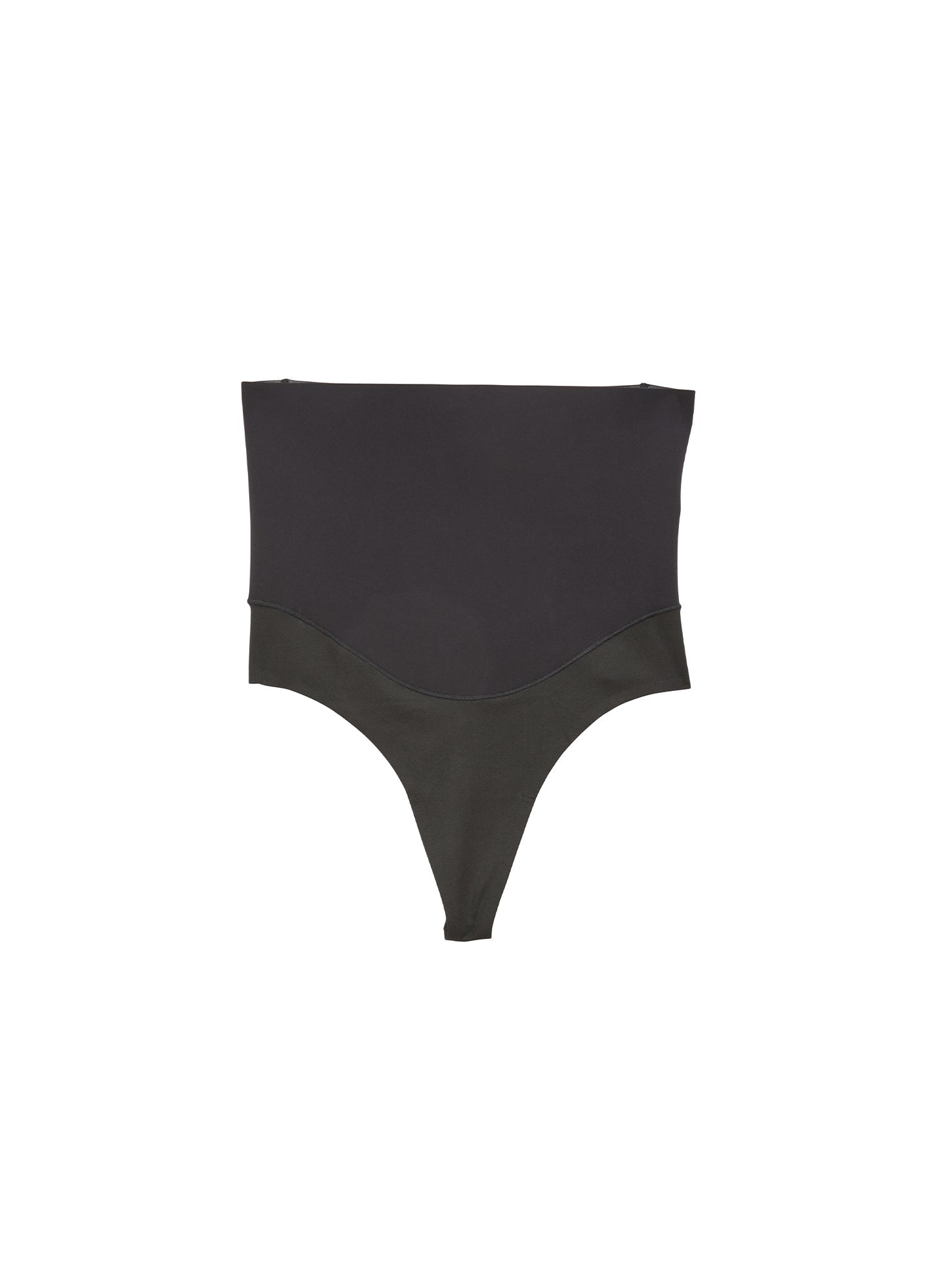 Fleur du Mal Black Le Stretch Micro Shaping Thong