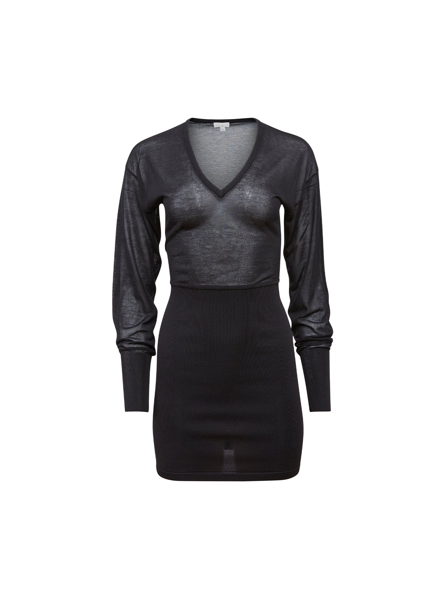 Fleur du Mal Black Kate Mini Dress