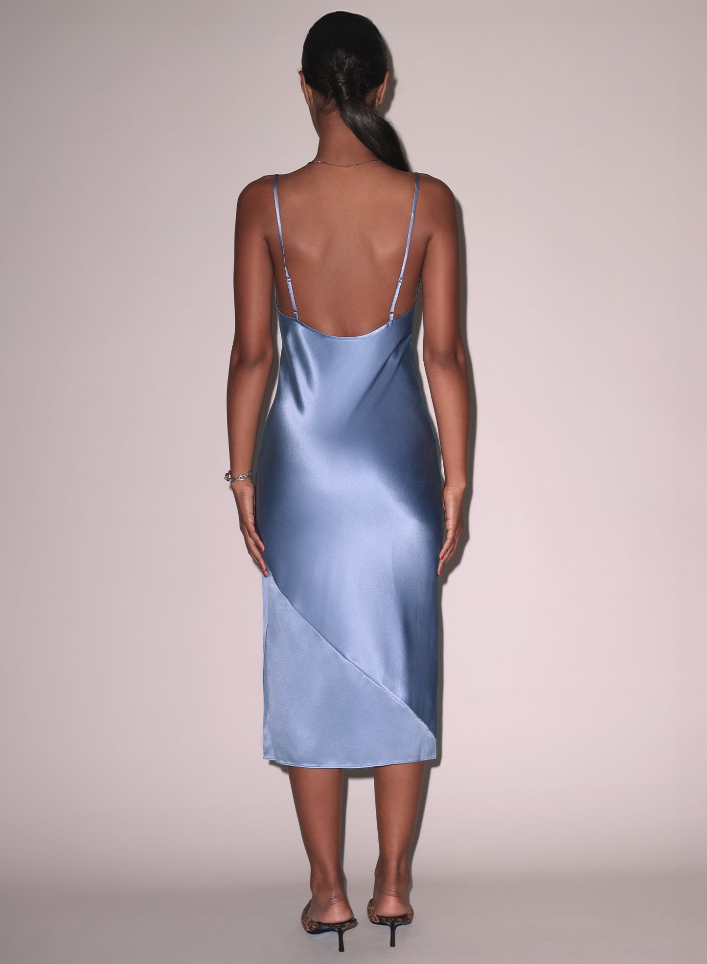 Fleur du Mal Silk Bias Slip Dress