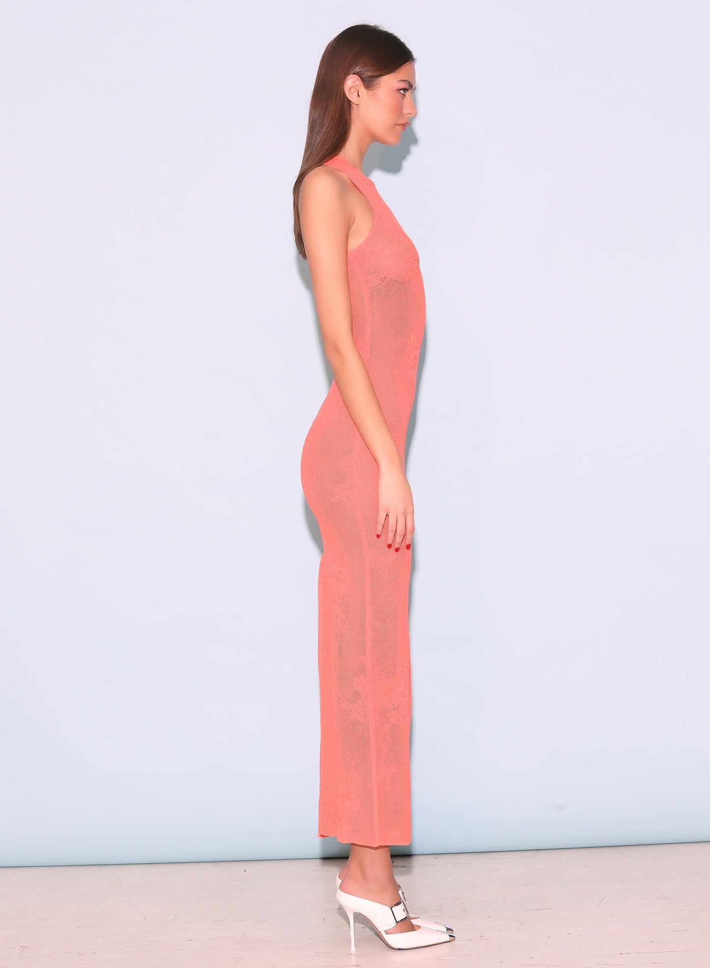 Fleur du Mal Lace Pointelle Maxi Dress – Fleur du Mal