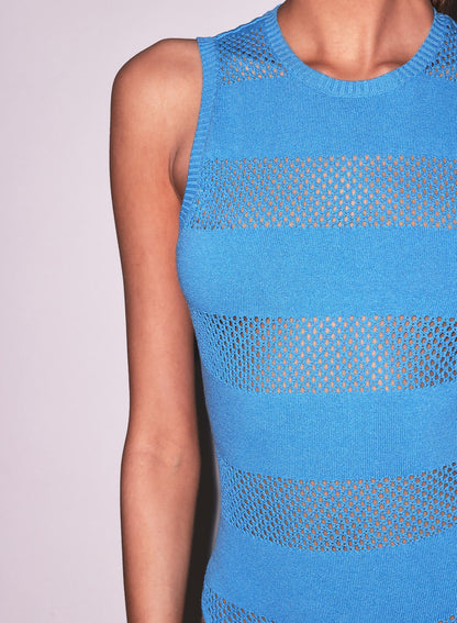 Fleur du Mal Aegean Blue Simone Bodysuit