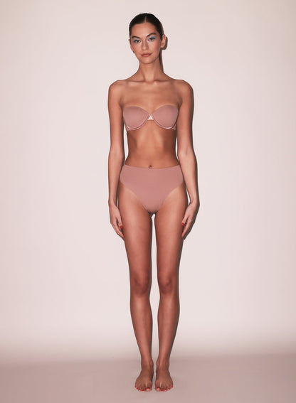 Fleur du Mal Le Stretch Micro High Waist Brief