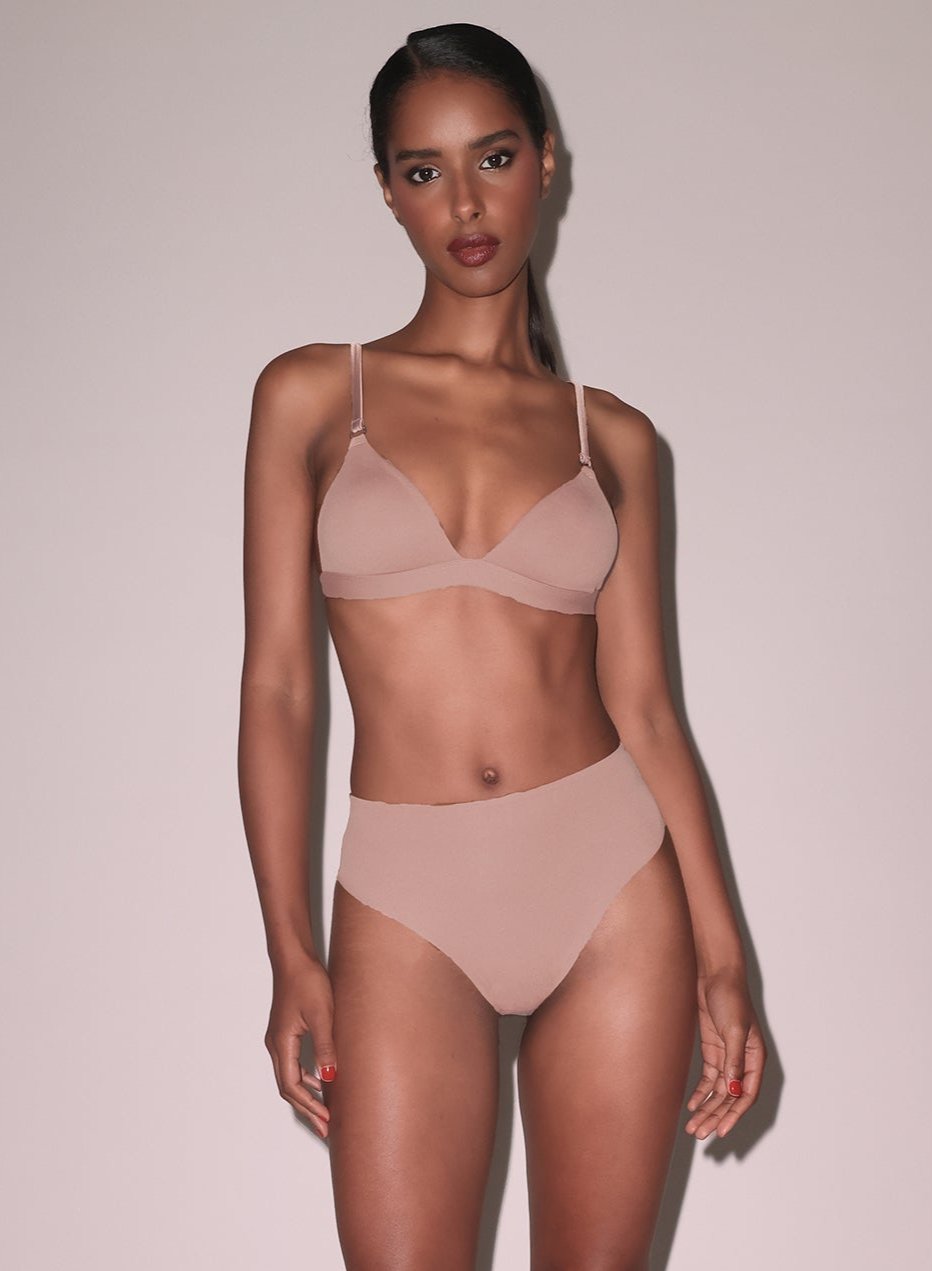Fleur du Mal Le Stretch Micro High Waist Brief