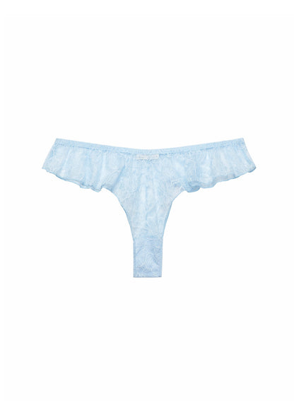Fleur du Mal Forget Me Not Jasmine Lace Flutter Panty
