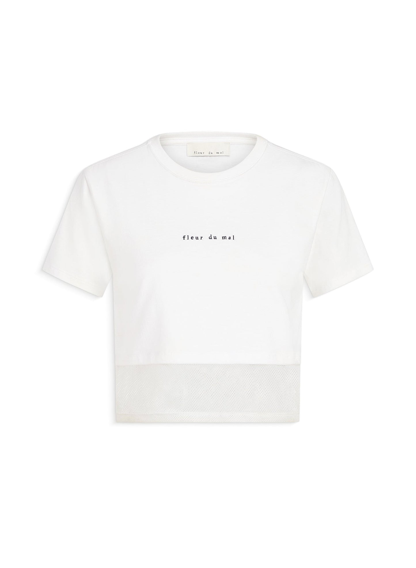 Fleur du Mal White Cool Down Tee