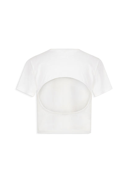 Fleur du Mal White Cool Down Tee