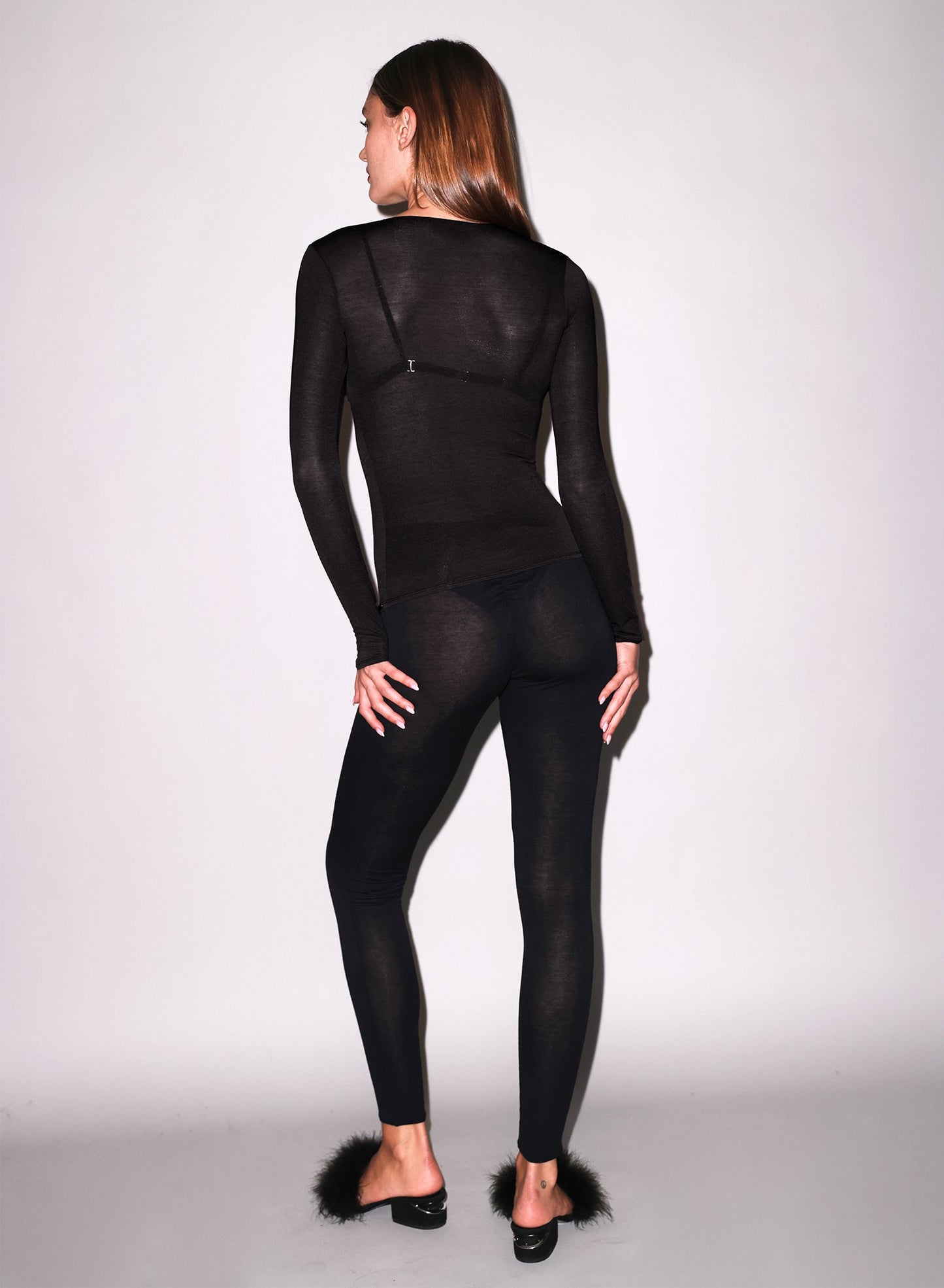 Fleur du Mal Black Butter Soft Legging