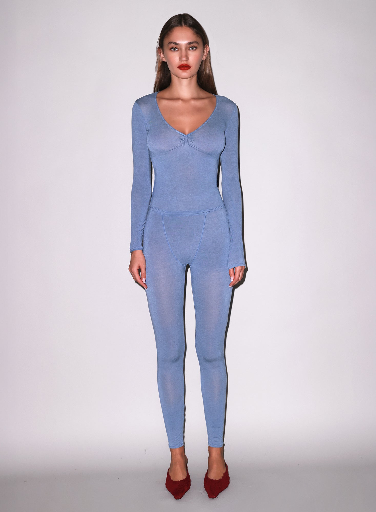 Fleur du Mal Blue Haze Butter Soft Legging
