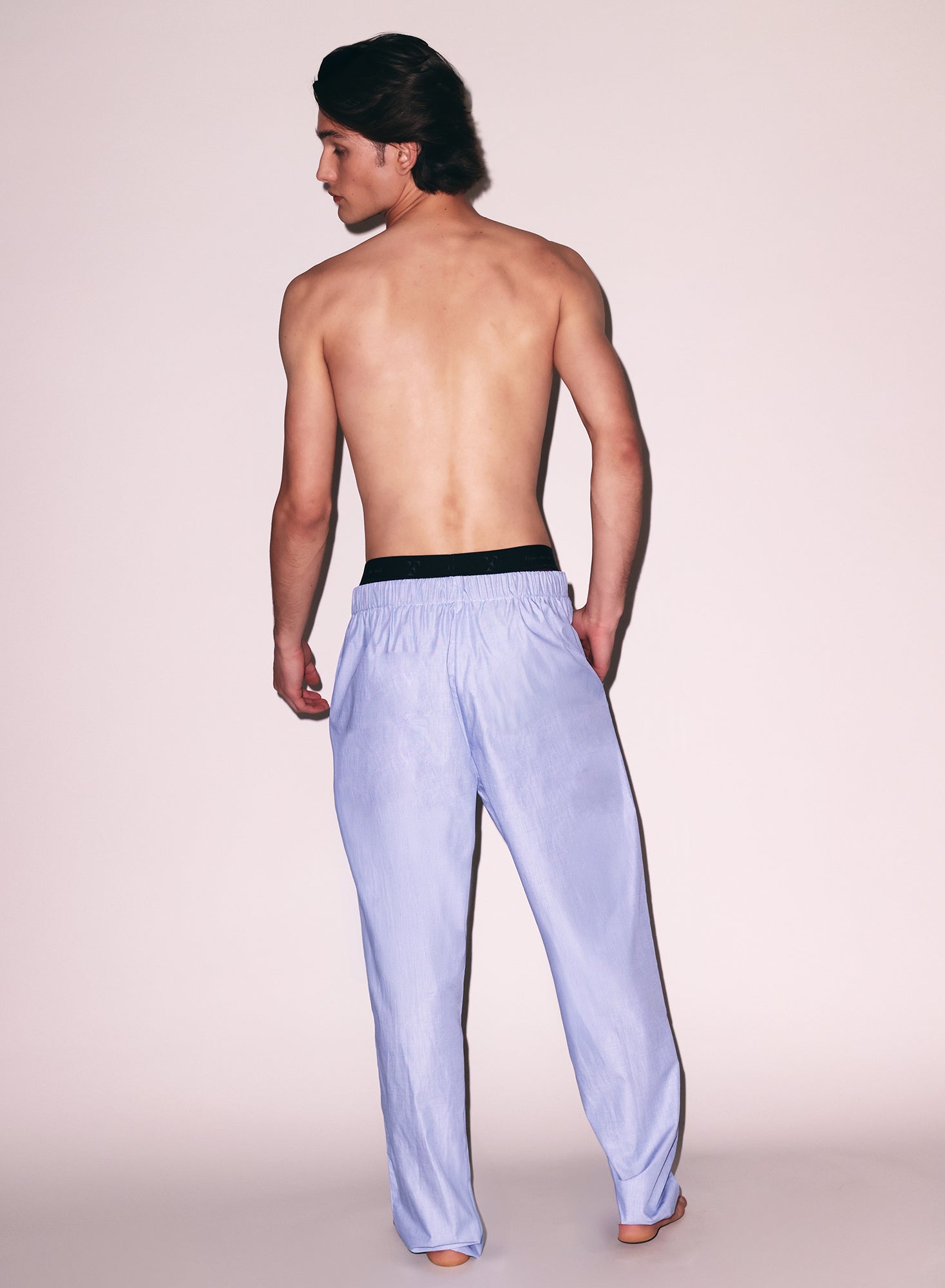 Fleur du Mal Pacific Blue Poplin PJ Pant