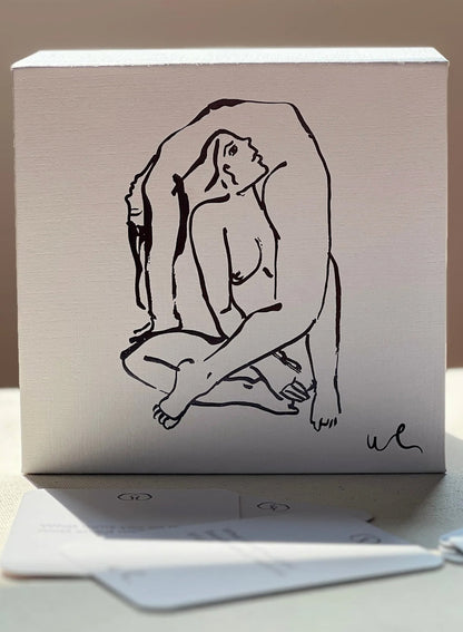 Fleur du Mal White Wonderlust Mindful Intimacy Card Deck