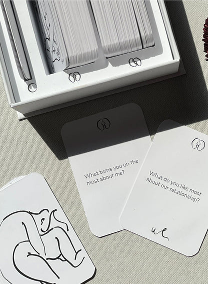 Fleur du Mal White Wonderlust Mindful Intimacy Card Deck