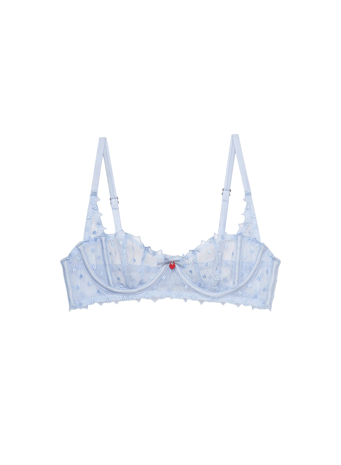 Fleur du Mal Love Lock Embroidery Balconette