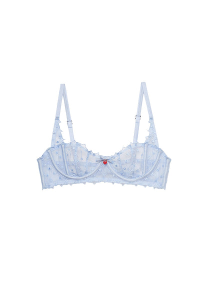 Fleur du Mal Love Lock Embroidery Balconette