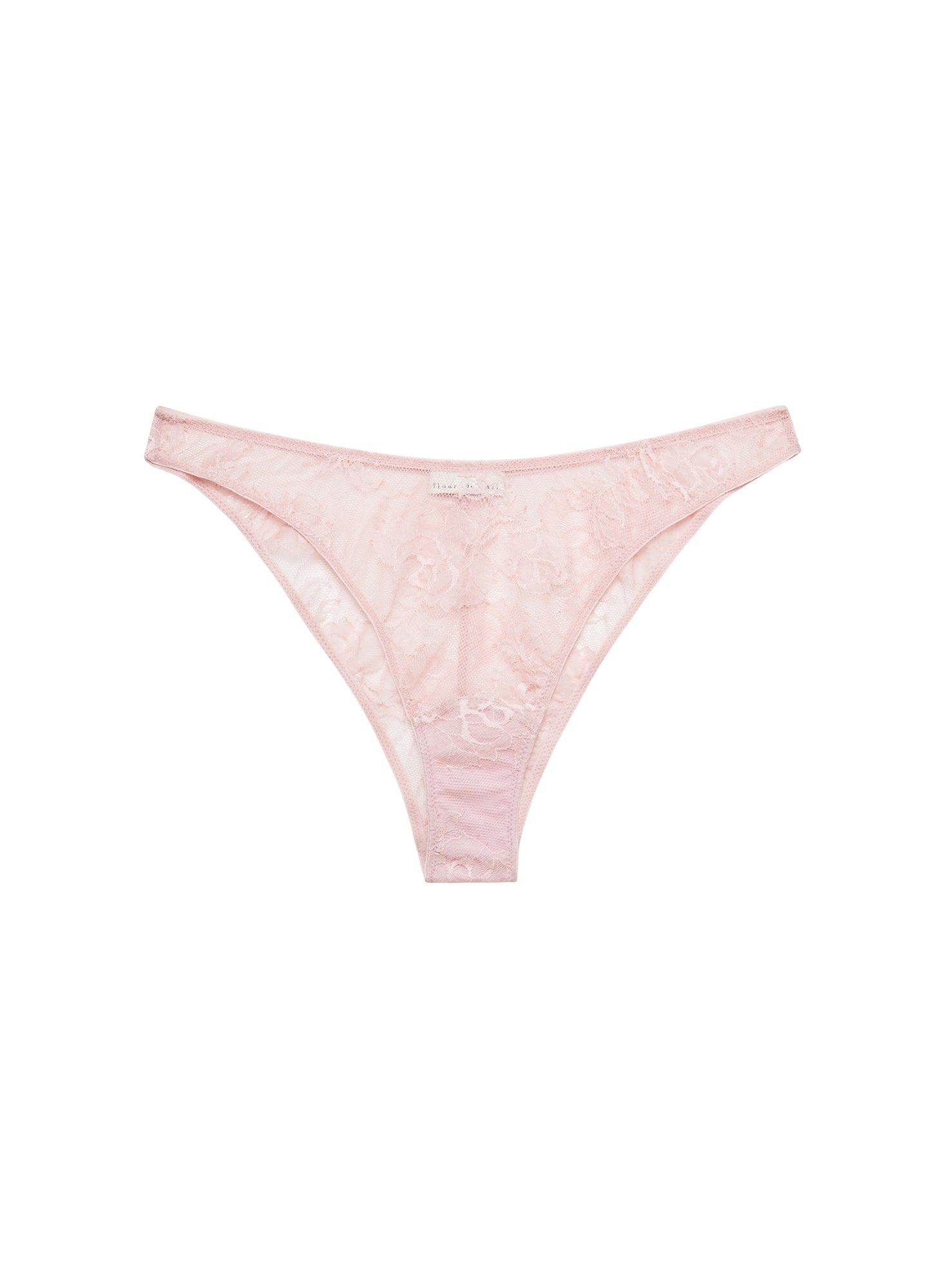 Fleur du Mal Peach Blossom Bouquet Lace Cheeky