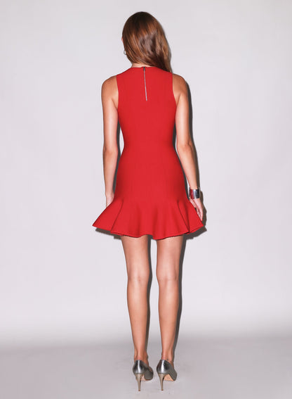 Fleur du Mal Rouge Dropped Waist Corset Dress